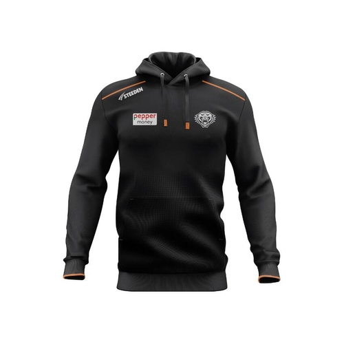 Wests Tigers NRL 2025 Steeden Players Pullover Hoody Sizes S-7XL!