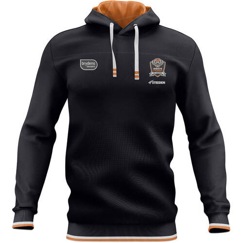  Wests Tigers NRL 2024 Steeden Players Hoody Sizes S-7XL!