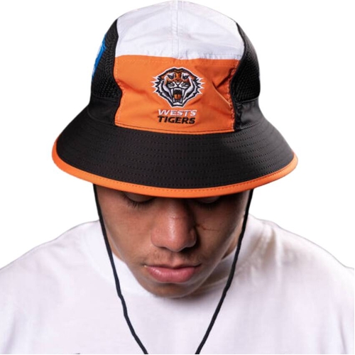 Wests Tigers NRL 2025 Steeden Bucket Hat Cap! Size L-XL!
