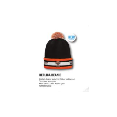Wests Tigers NRL 2025 Steeden Players Beanie!