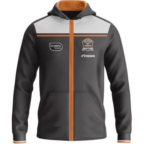 Wests Tigers NRL 2024 Steeden Mid Layer Jacket Sizes S-7XL!