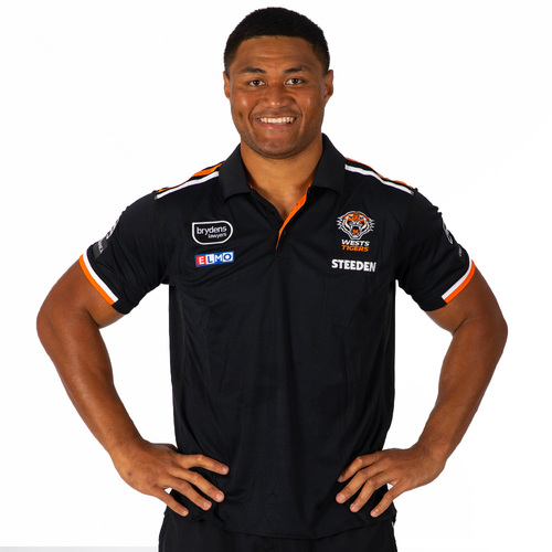 Wests Tigers NRL 2022 Steeden Media Polo Sizes S-5XL!