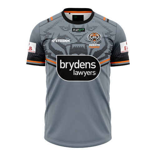 Wests Tigers NRL 2023 Steeden Coaches Training Shirt Sizes S-3XL!
