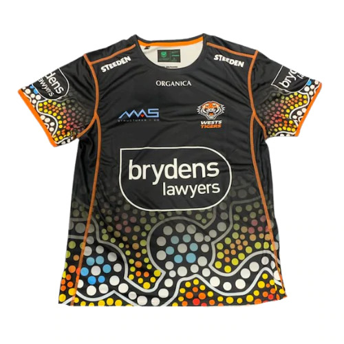 Wests Tigers NRL 2022 Steeden Run Out Shirt T Shirt Sizes S-5XL!