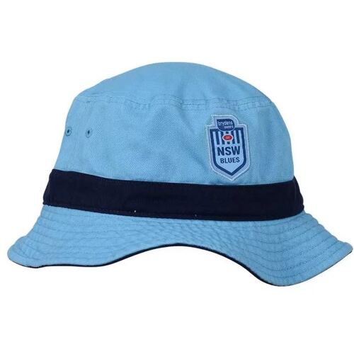 New South Wales NSW Blues State Of Origin American Needle Bucket Hat/Cap!