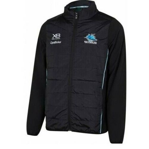 Cronulla Sharks NRL 2019 Coaches Jacket Adults Sizes S-5XL! 