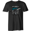 Port Adelaide AFL Distressed Retro T Shirt Sizes S-3XL! BNWT's! P8