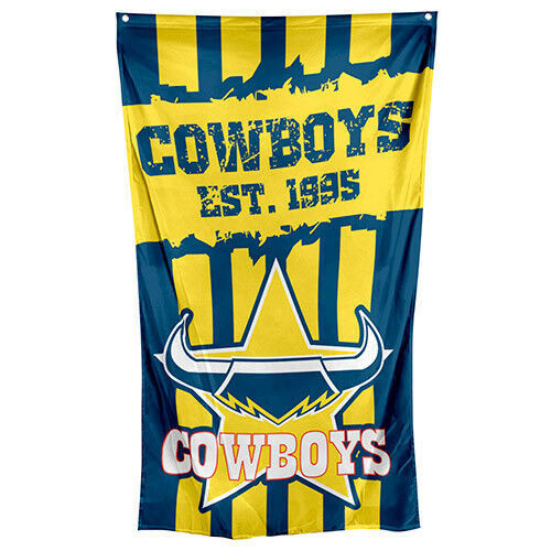 Official NRL Wall Cape Banner Flag 90 cm x 150 cm! All Teams Available!