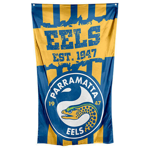 Official NRL Wall Cape Banner Flag 90 cm x 150 cm! All Teams Available!