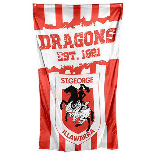 Official NRL Wall Cape Banner Flag 90 cm x 150 cm! All Teams Available!