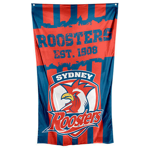 Official NRL Wall Cape Banner Flag 90 cm x 150 cm! All Teams Available!