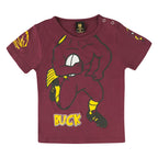 Official NRL Brisbane Broncos Children Kids Infant Mascot Buck T Shirt Sizes 0-4