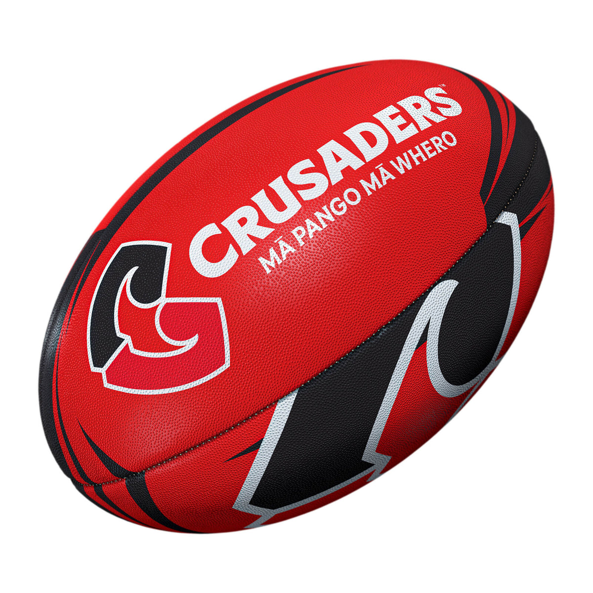 Canterbury Crusaders Super Rugby Team Ball Gilbert Football Size 5!