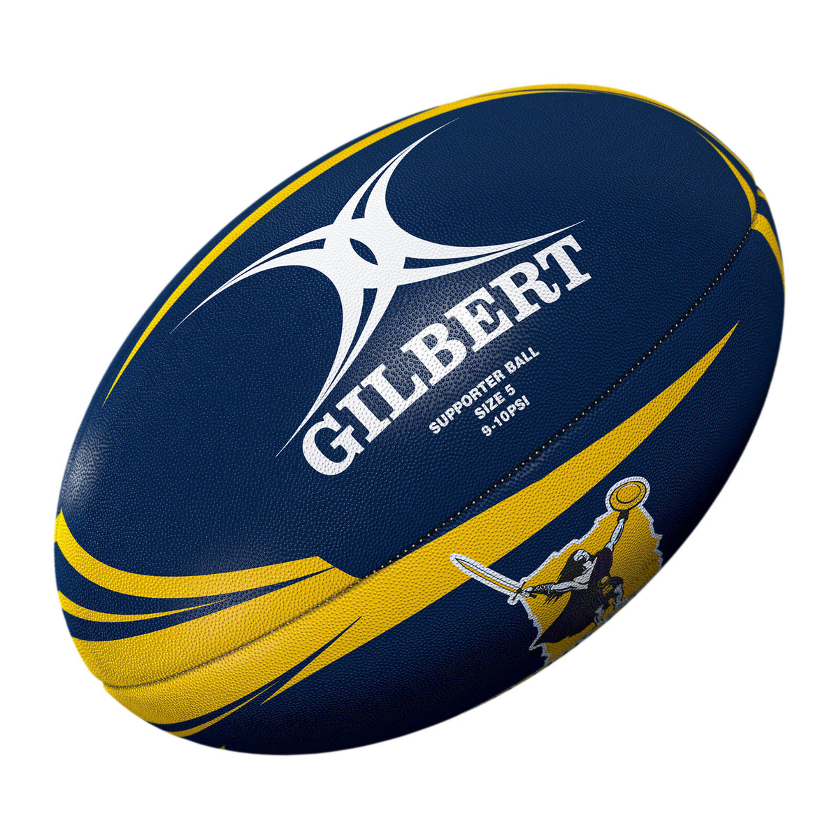 Otago Highlanders Super Rugby Team Ball Gilbert Football Size 5!
