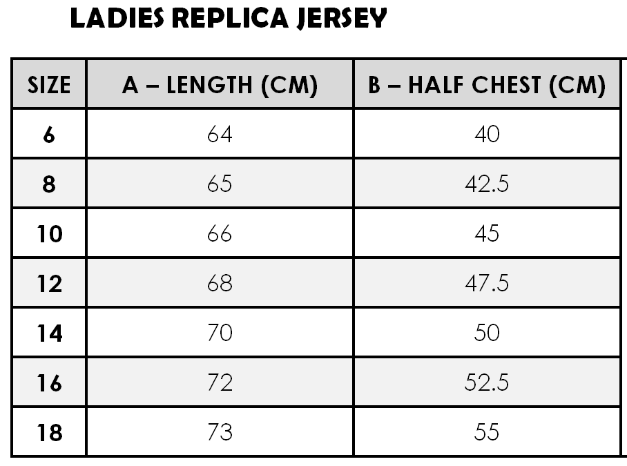 Gold Coast Titans 2022 NRL Dynasty Home Jersey Ladies Sizes 8-18! *SPECIAL ORDER*