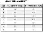 Gold Coast Titans 2022 NRL Dynasty Home Jersey Ladies Sizes 8-18! *SPECIAL ORDER*
