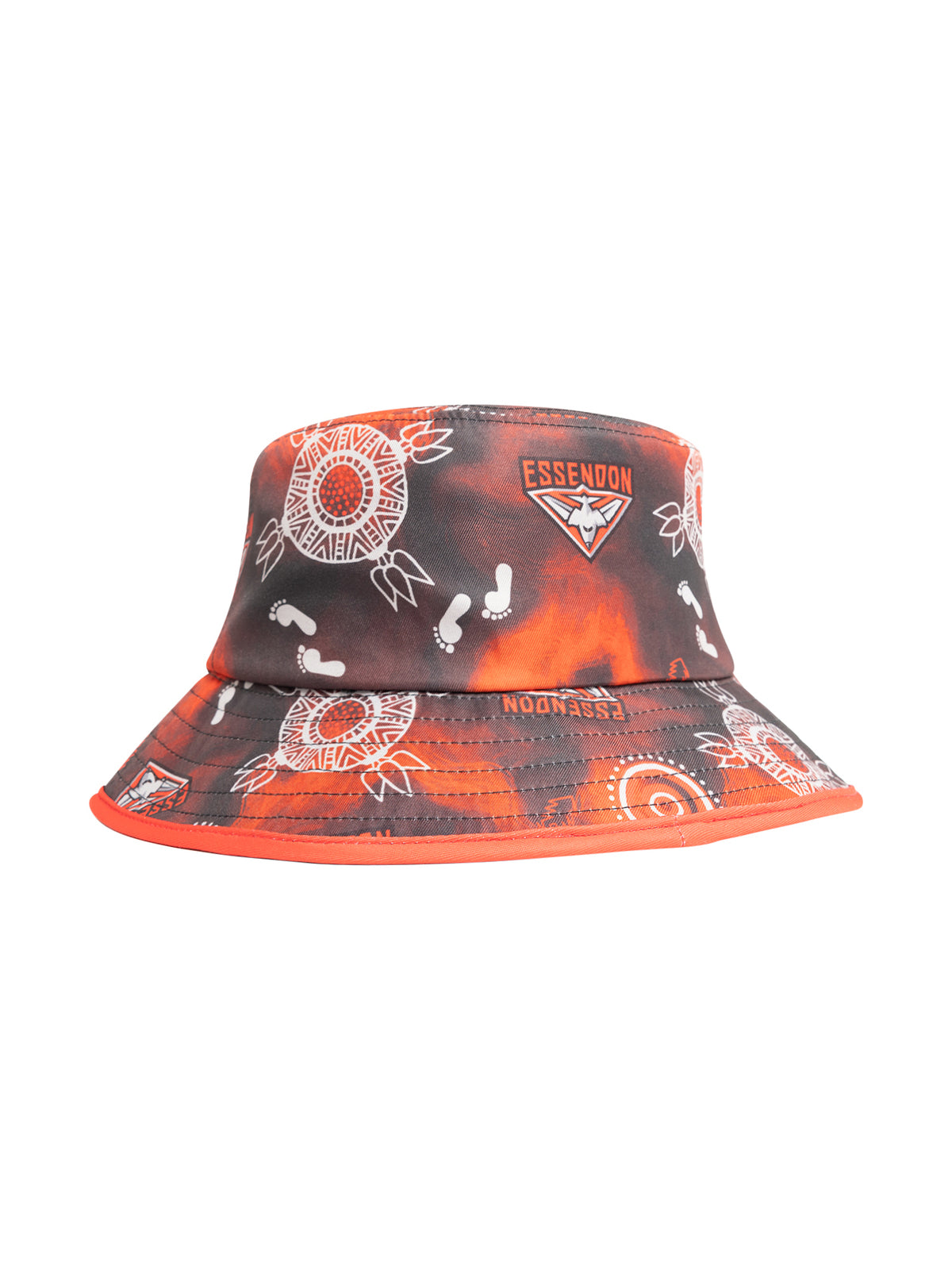 Essendon Bombers AFL Aussie Rules Indigenous Bucket Hat Cap!