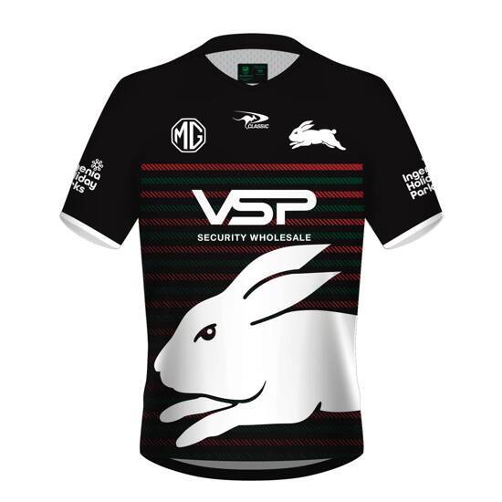 South Sydney Rabbitohs NRL Classic Players Warm Up Shirt Shirt Sizes S-7XL! T4