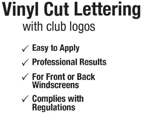 Melbourne Storm NRL iTag UV Car Windscreen Window Lettering Decal Sticker