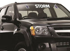 Melbourne Storm NRL iTag UV Car Windscreen Window Lettering Decal Sticker
