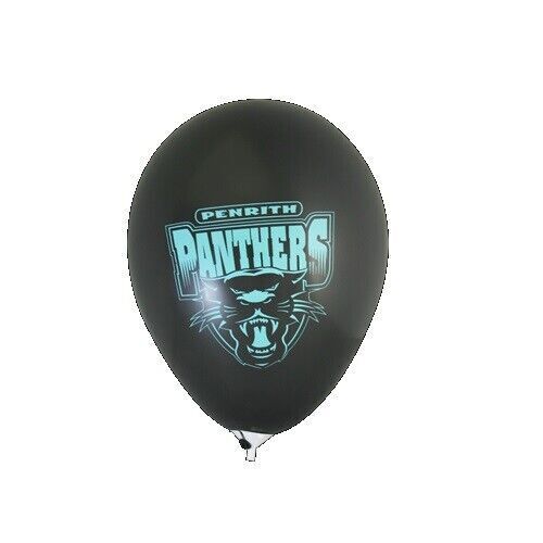 Penrith Panthers NRL Birthday Bunting Flags 5 metre & 10 Helium Balloons