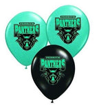 Penrith Panthers NRL Birthday Bunting Flags 5 metre & 10 Helium Balloons
