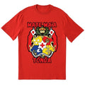 Tonga Rugby League Mate Maá Tonga Crest Adults Shirt Sizes S-3XL!