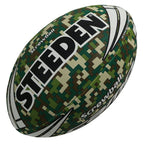 Digital Camo Screwball NRL Steeden Rugby League Football Size 5!