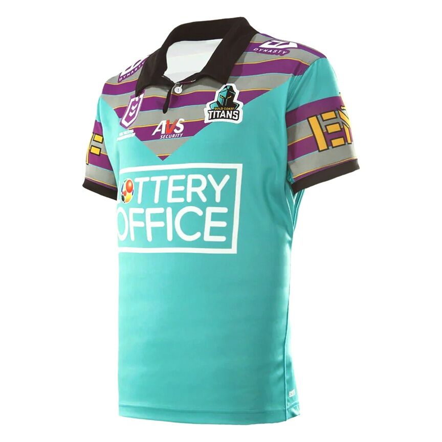 Gold Coast Titans NRL Dynasty 2026 Chargers Heritage Jersey Sizes S-7XL!