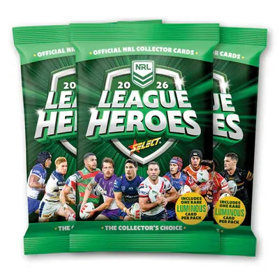 2026 NRL League Heroes Trading Cards Starter Pack