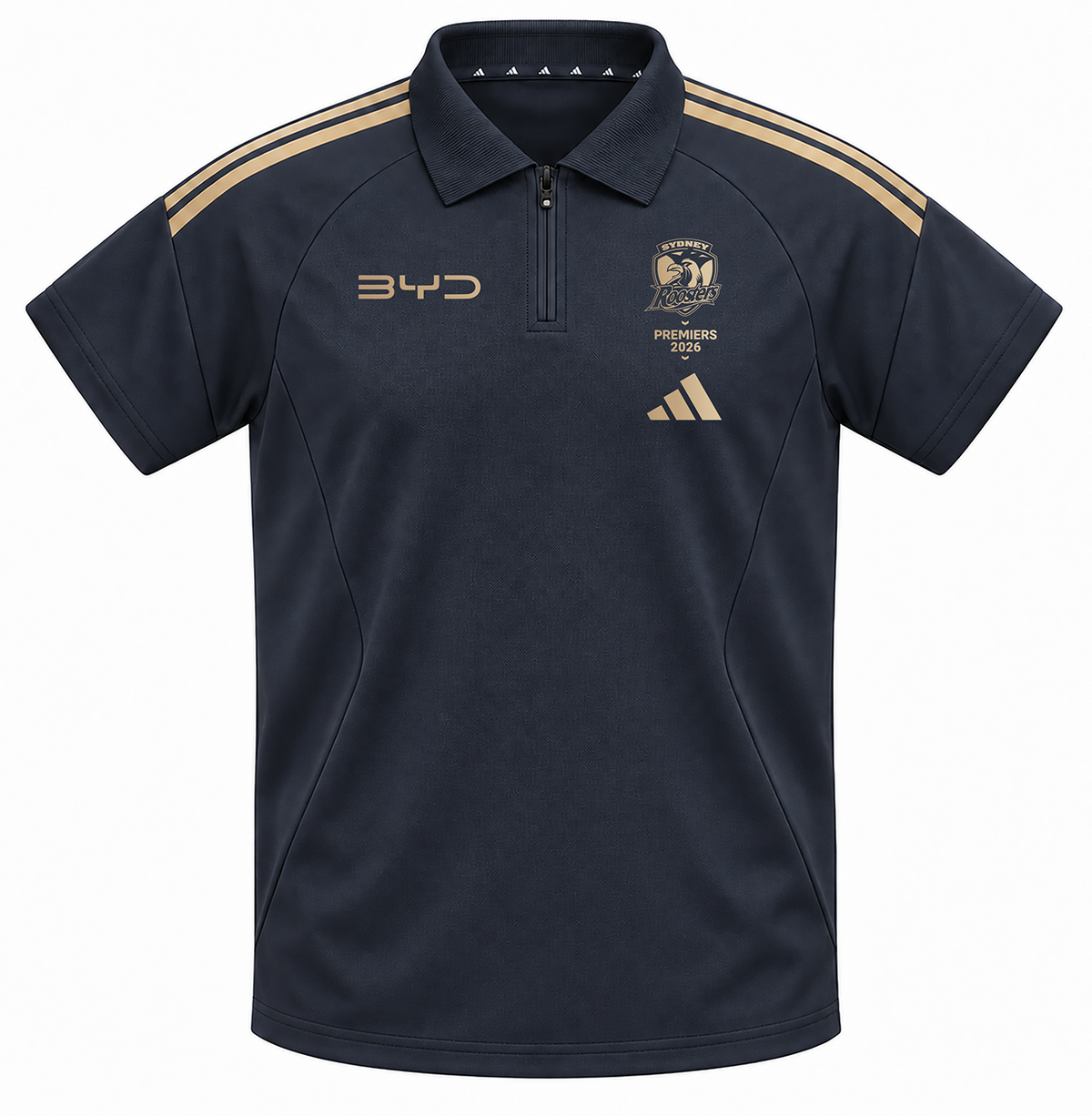 Sydney Roosters NRL 2026 Adidas Premiers Polo Sizes S-3XL! Pre Sale