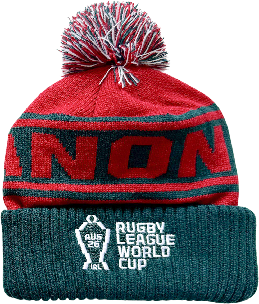 Lebanon Cedars Rugby League 2026 RLWC Beanie!