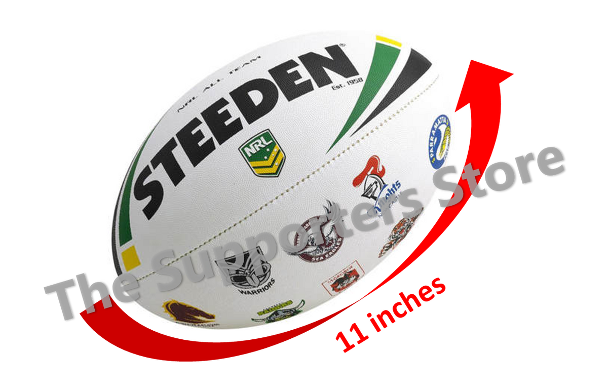 New Zealand Kiwis NRL Steeden Rugby League Football Size 5! T5