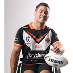 Wests Tigers NRL Steeden Home Jersey Adults Sizes S-7XL! T1