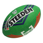 New Zealand Warriors NRL Steeden Rugby League Football Size 5!