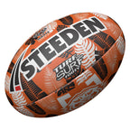 Wests Tigers NRL Steeden Surf and Turf Rugby League Football Size 3!