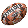 Wests Tigers NRL Steeden Surf and Turf Rugby League Football Size 3!