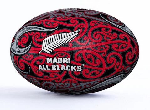 New Zealand All Blacks Rugby Union Gilbert Rugby Football Size 5!