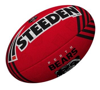 Perth Bears NRL Steeden Rugby League Football Size 5!