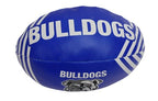 Canterbury Bankstown Bulldogs Steeden Sponge Football Size 6 Inches! T6