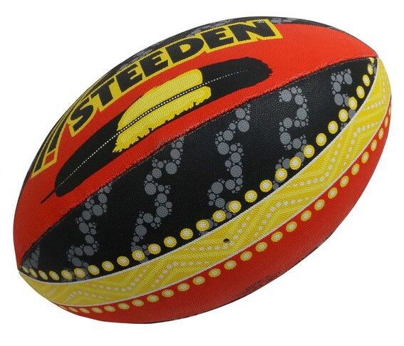 Biliir NRL Steeden Rugby League Supporter Football Size 5!