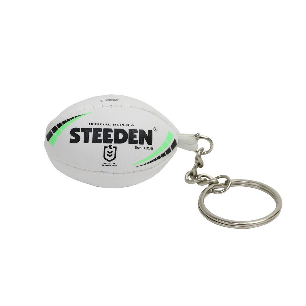 NRL Steeden Rugby League Replica Game Football Keyring!