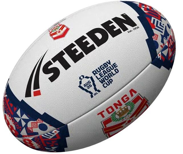 Tonga RLWC 2026 Steeden Football Size 5! Rugby League World Cup
