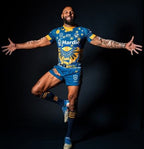 Parramatta Eels NRL 2025 Macron Indigenous Jersey Sizes S-6XL!