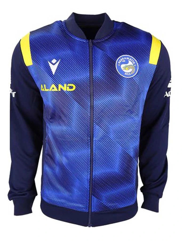 Parramatta Eels NRL Macron Kids Full Zip Jacket Sizes 8-14! T1