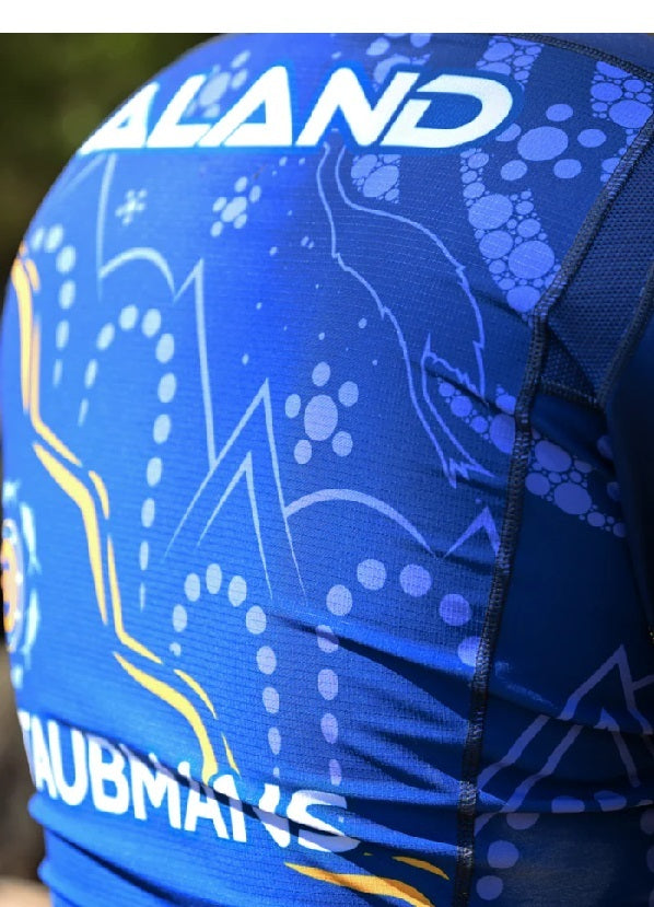 Parramatta Eels NRL Macron Indigenous Jersey Sizes S-6XL! T4
