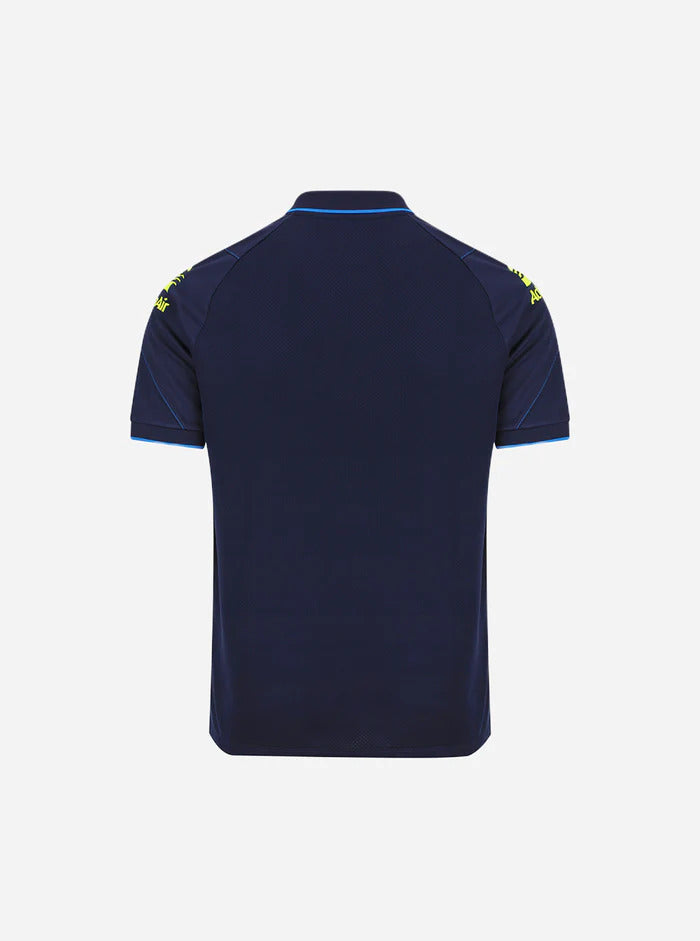 Parramatta Eels NRL Macron Navy Players Travel Polo Sizes S-5XL! T4