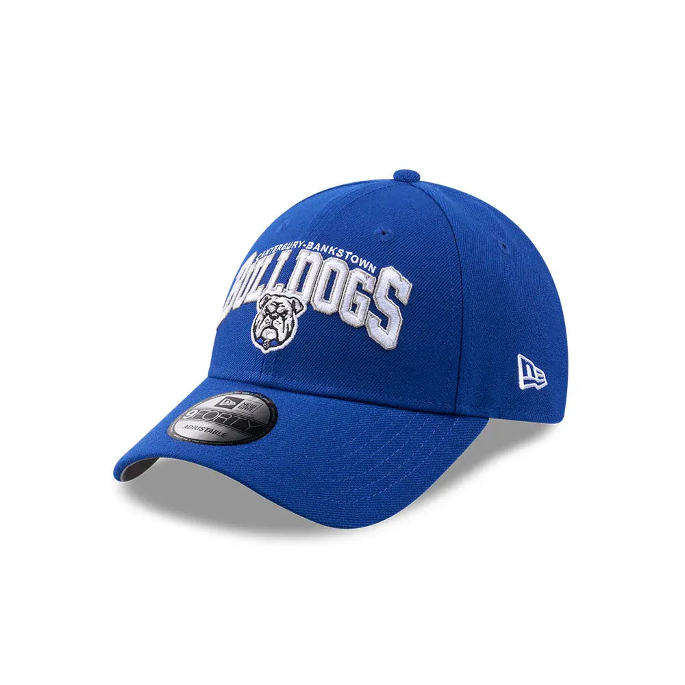 Canterbury Bankstown Bulldogs NRL New Era Logo Arch Cap/Hat!