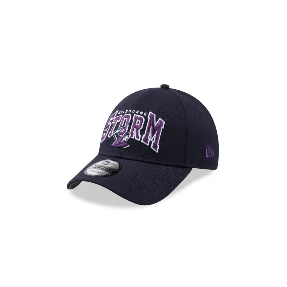 Melbourne Storm NRL New Era 9FORTY  Logo Arch Cap/Hat!