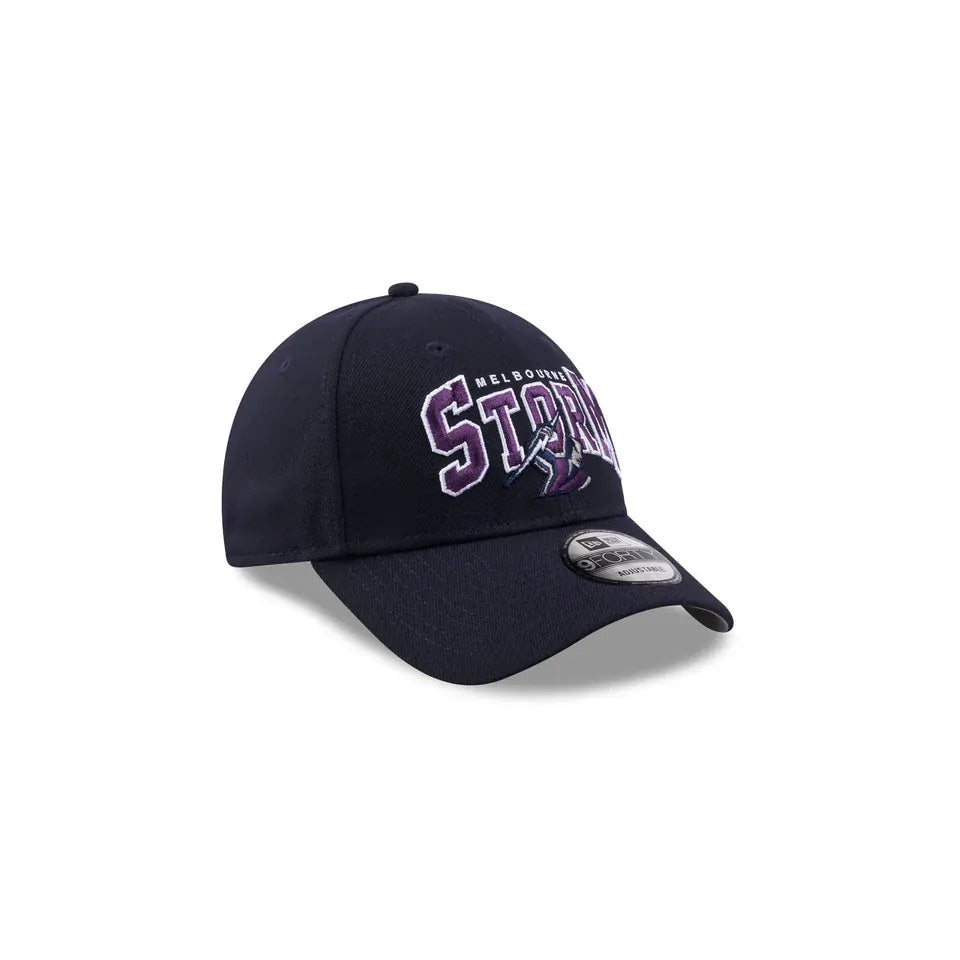 Melbourne Storm NRL New Era 9FORTY  Logo Arch Cap/Hat!